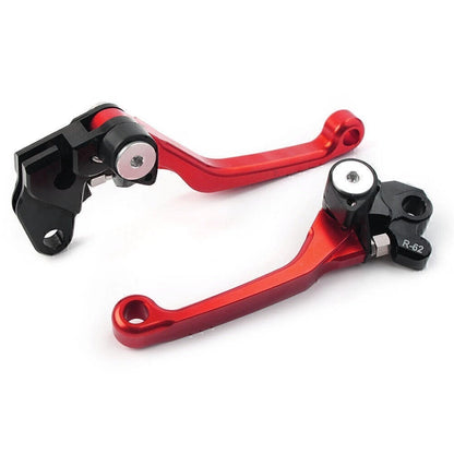 Clutch Lever Brake Lever for Suzuki RM125 RM250 RM85 (1995–2009) Red