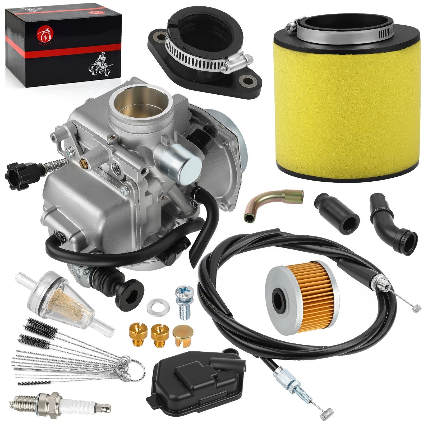 Carburetor Kit for Honda Fourtrax 300 (1988–2000) 16100-HC4-013 16100-HC4-033 16100-HC4-750