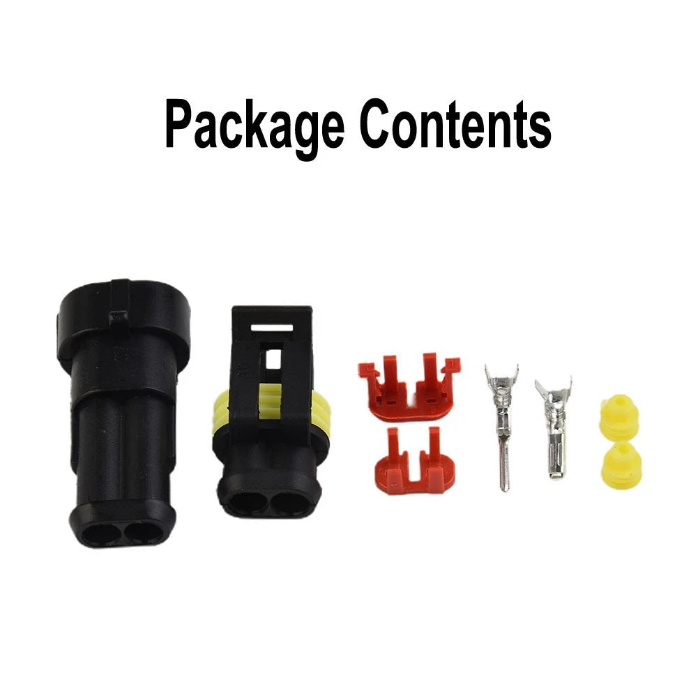 10x Waterproof Electrical Wire Cable Connectors for Cars, Trucks