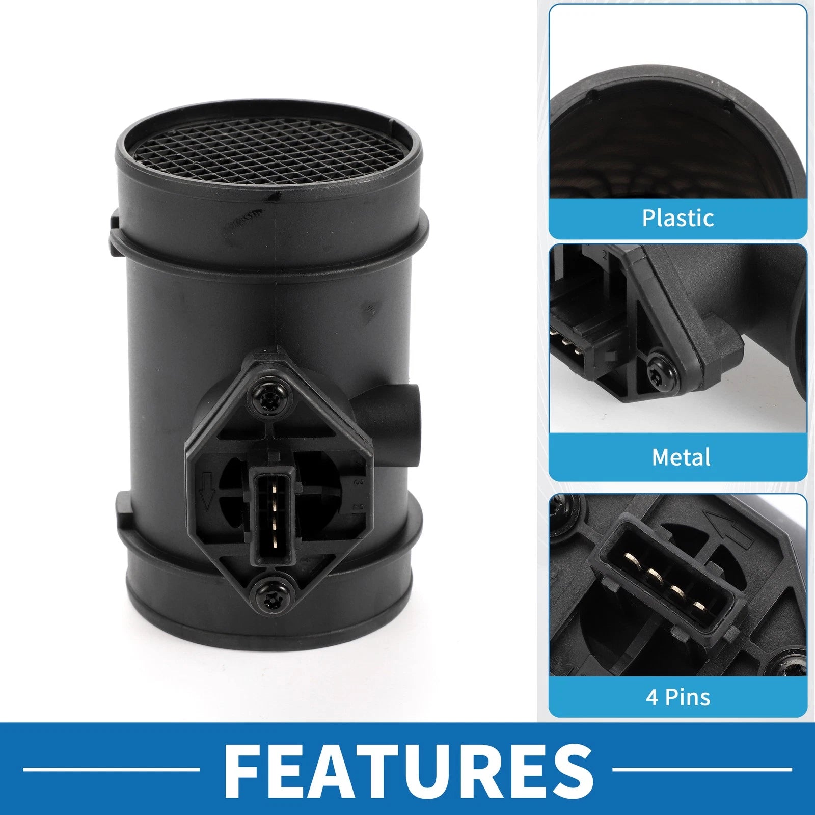 Mass Air Flow Sensor Replacement for Dodge for Chrysler Plastic (2006–2009)