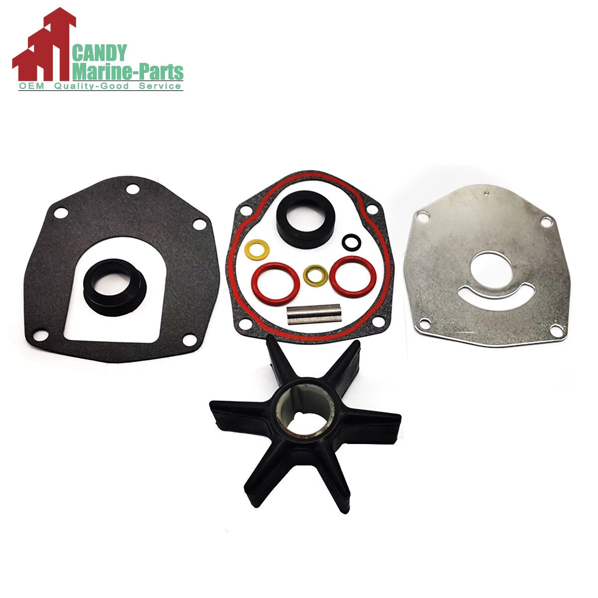 Water Pump Impeller Kit for Mercury Mercruiser Alpha 1 (47-8M0100526)
