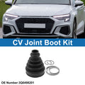 Inner CV Joint Boot Kit with Clamps for Audi A3 (2010–2016)