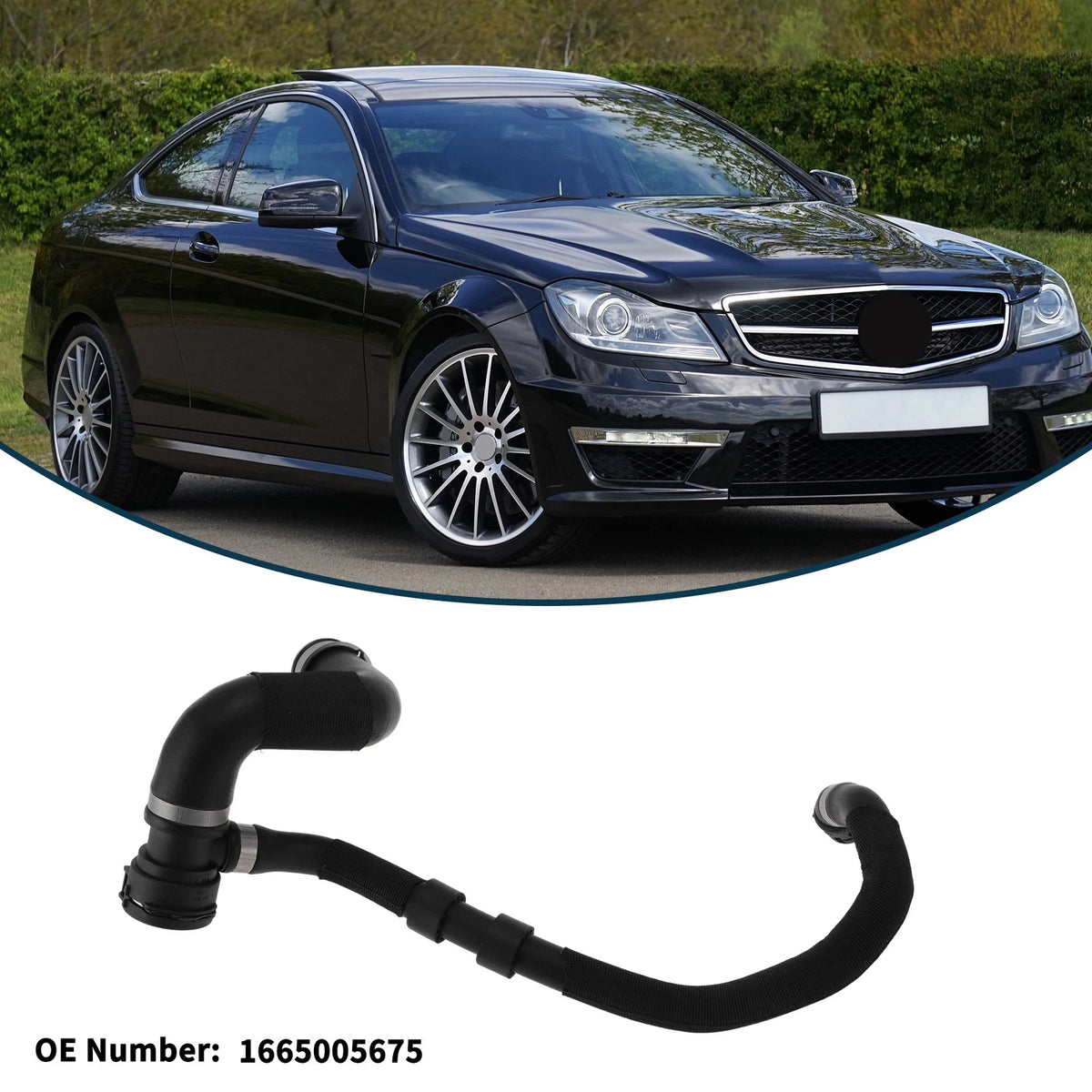 Radiator Hose Replacement for Mercedes-Benz GL63 AMG (2013–2015)