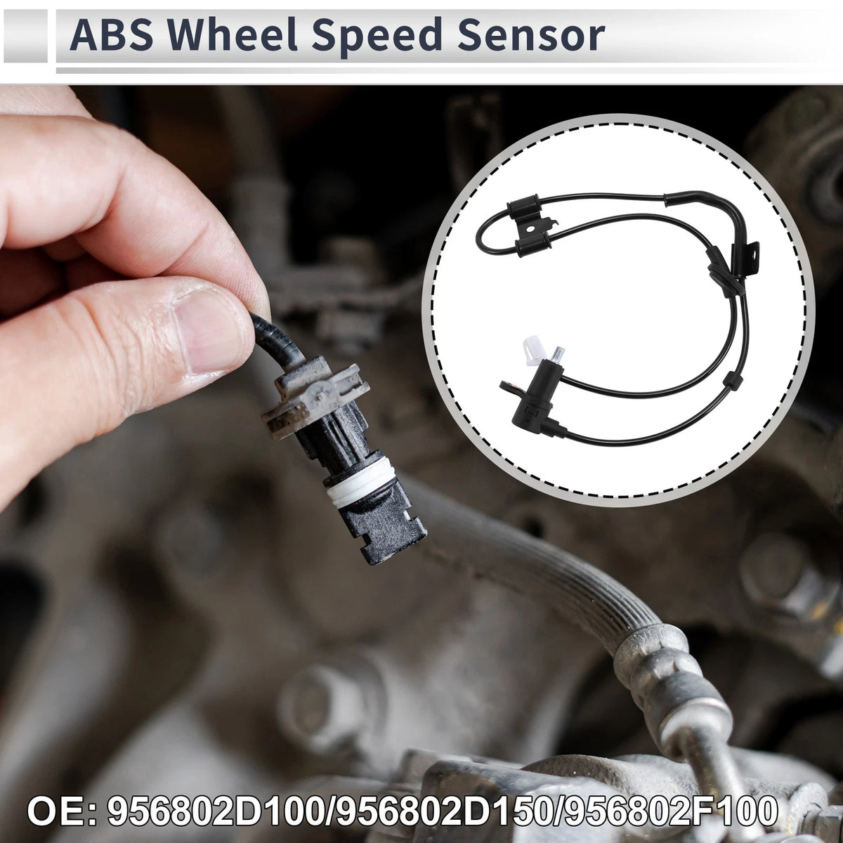 ABS Wheel Speed Sensor Replacement for Hyundai Elantra (2011–2016)
