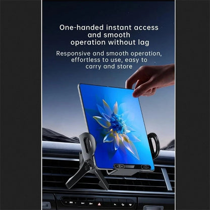 Wireless Car Charger Mount for Samsung Galaxy Z Fold & iPhone (2019–2023)