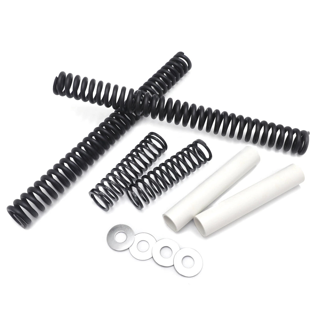 Set of Drop-In Fork Lowering Kit for Harley Softail (1994–2003), Touring (2006–2013)