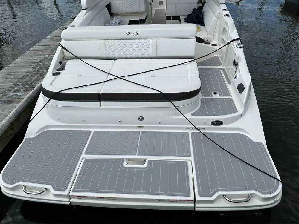 EVA Foam Teak Flooring Swim Platform Pad for Sea Ray 270 SDX (2015–2017)