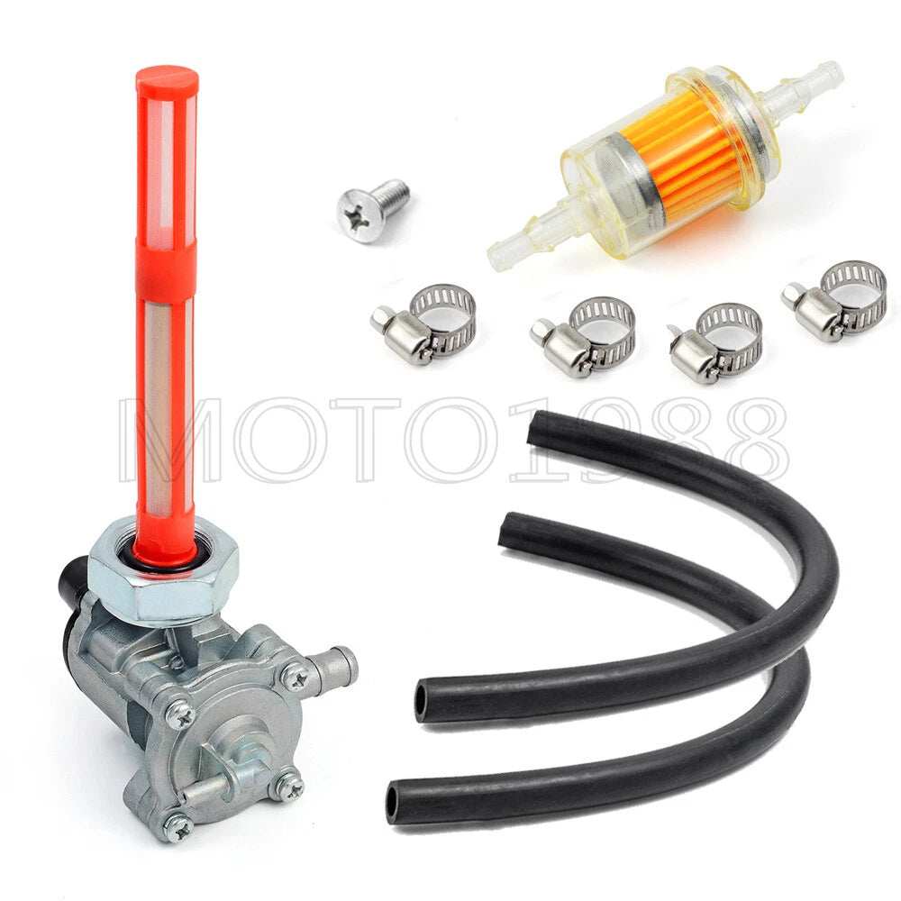 Fuel Vacuum Petcock for Honda VTX1300C VTX1300R VTX1300S VTX1300T (2003–2009) 16950-MEM-674
