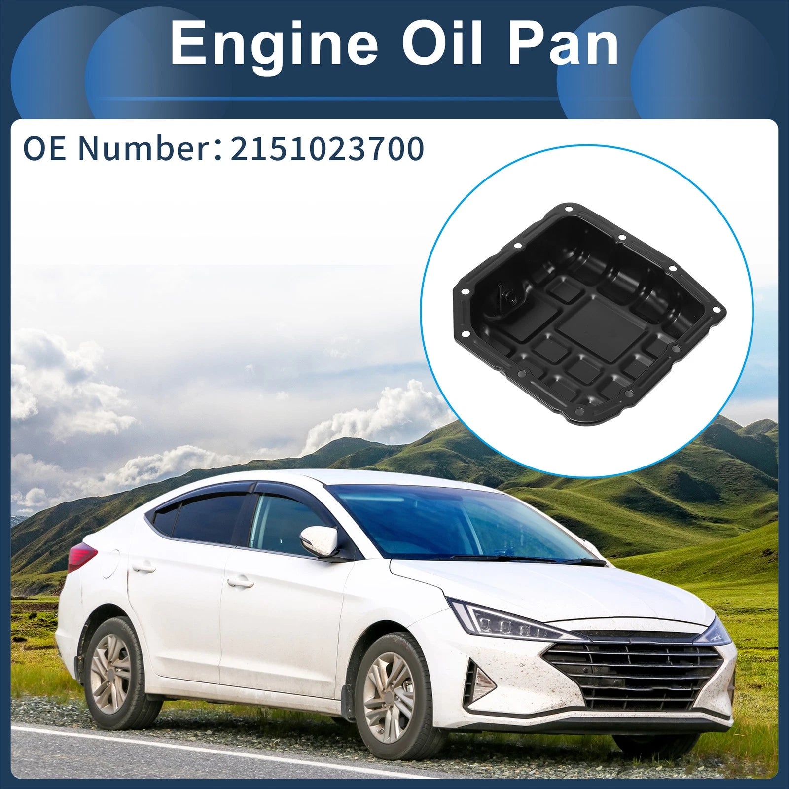 Engine Oil Pan Replacement for Hyundai Elantra (2007–2012)