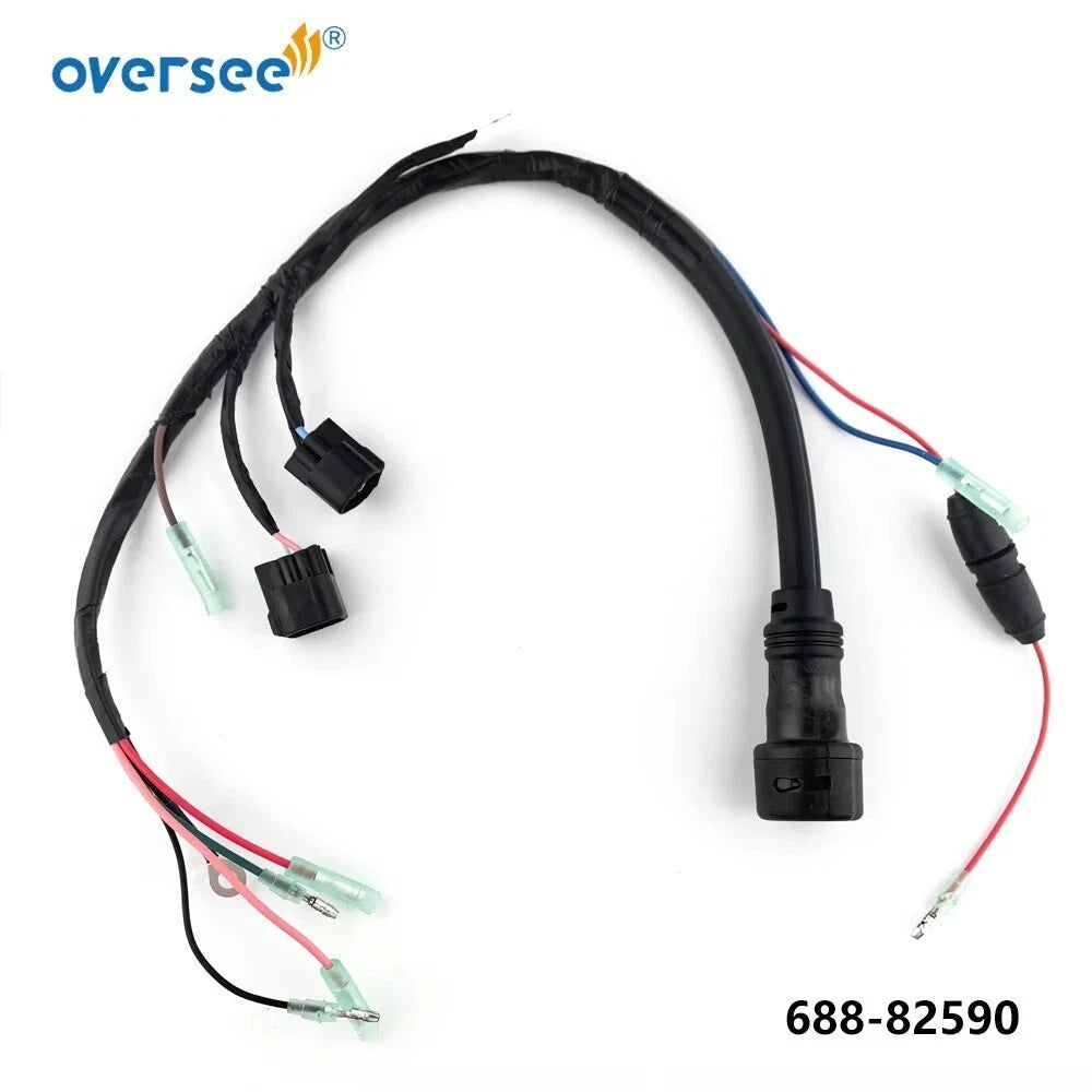 Wire Harness Assy (10P) for Yamaha 2T 50 75 85HP Outboard Motor (688-82590-17-00)