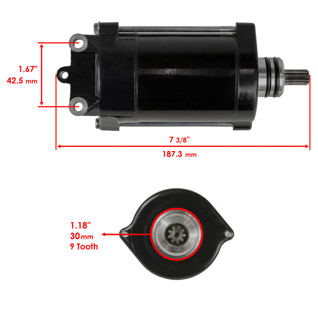 Starter Motor Replacement for Kawasaki JL650 Sx (1987–1993)