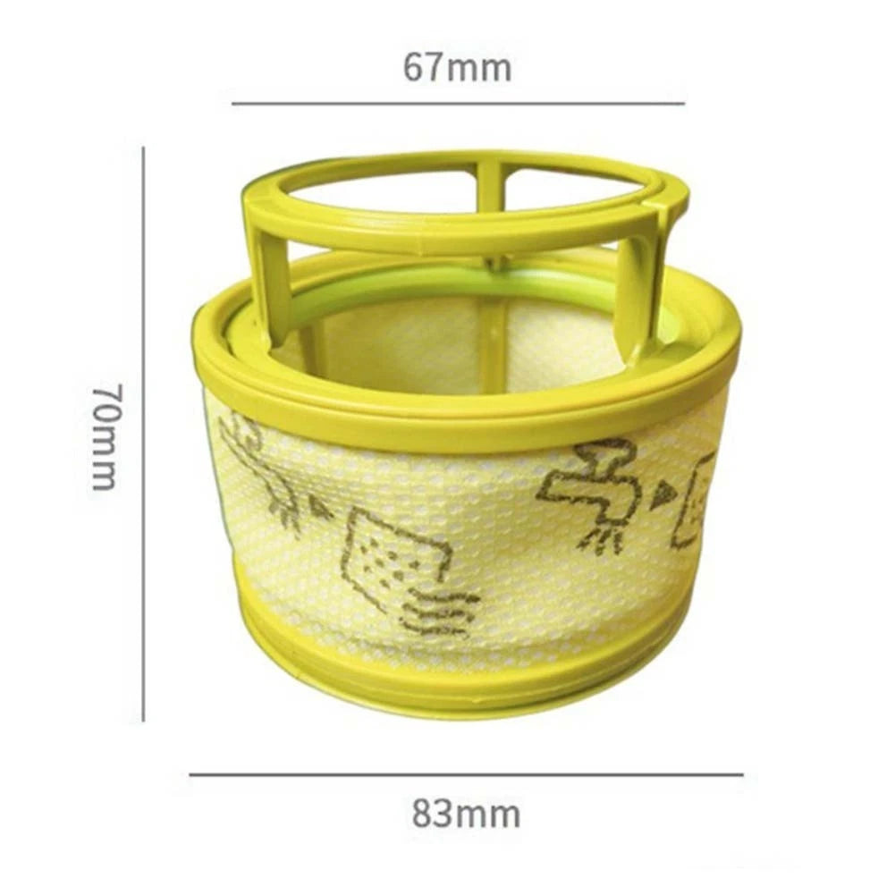 Washable Filter Kit for Vacuum Cleaner (Captures Fine Dust Particles)
