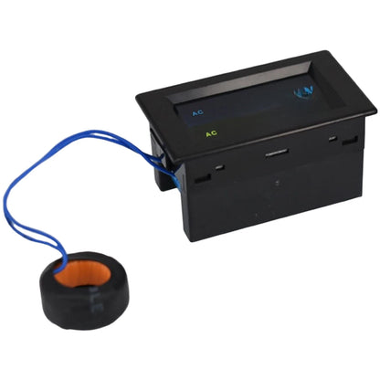 Digital AC Voltmeter Ammeter Dual Screen 80V 500V 100A 68x38mm