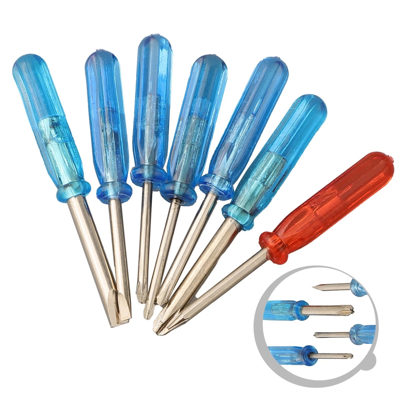 Set of 7 Small Screwdrivers for Various Applications