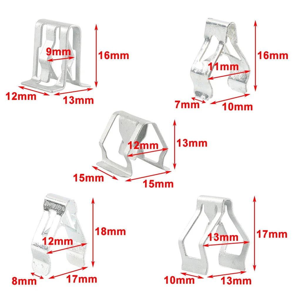 Interior Trim Console Dashboard Moulding Fastener Retainer Clips