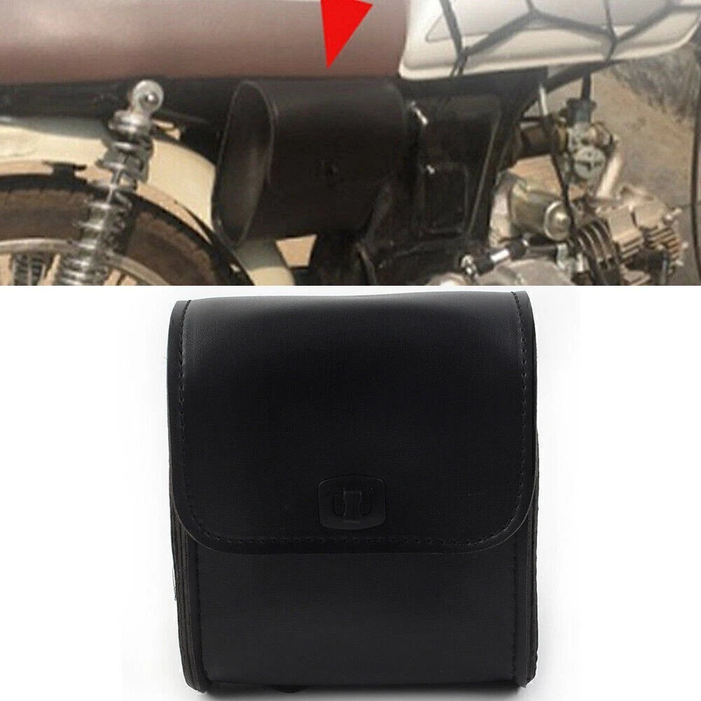 Motorcycle Saddle Luggage Tool Bag for Universal Models (Black)