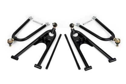 Set of 2 Chromoly +2 A-Arms for Yamaha Raptor 660 (2001–2005)