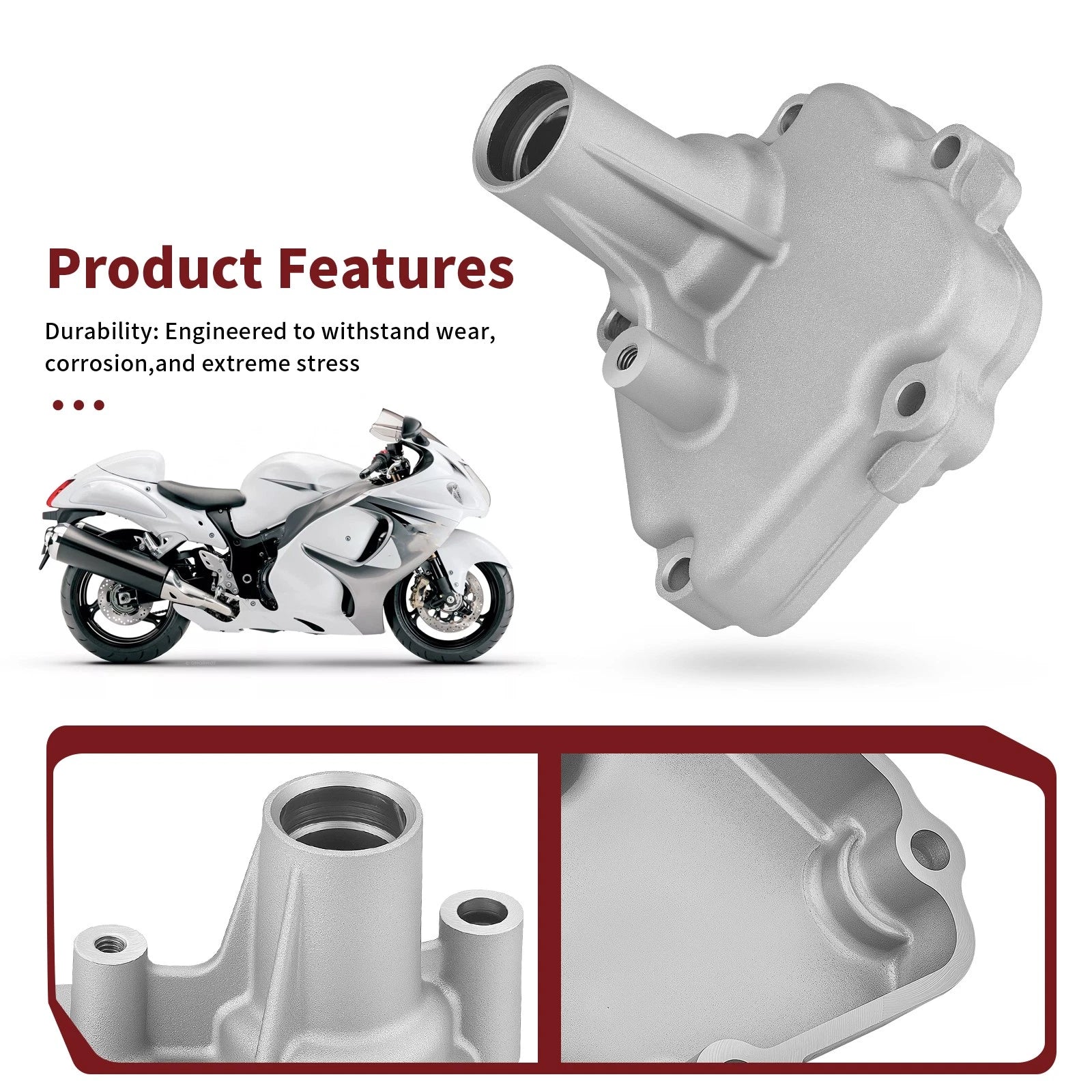 Gear Shift Cover w/ Gasket for Suzuki Hayabusa 1300 GSX1300R (1999–2007)