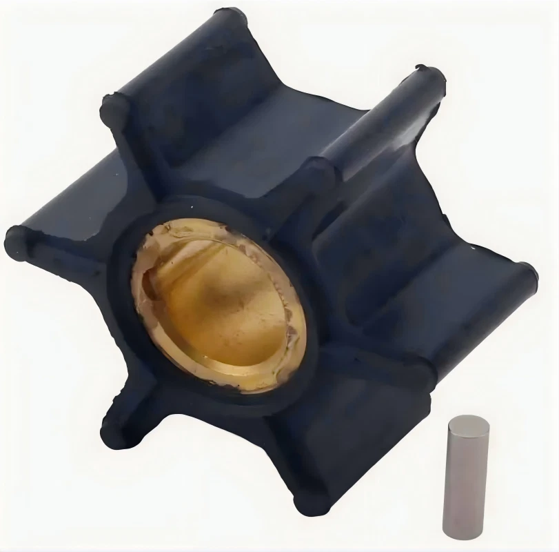 Outboard Water Pump Impeller 436137 with Pin 300611 for Johnson Evinrude (2-S)