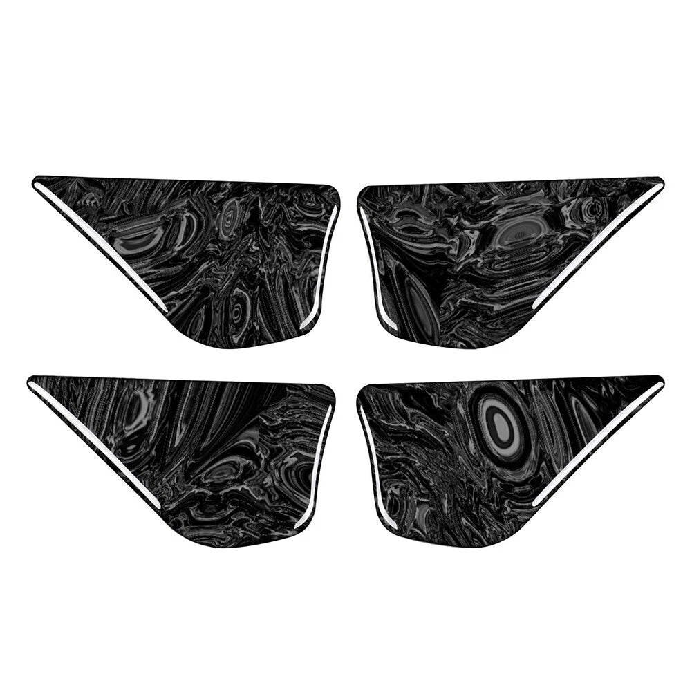 4 Pcs Door Handle Bowl Cover Pad For Mercedes Benz GLC Class X253 2015-2022