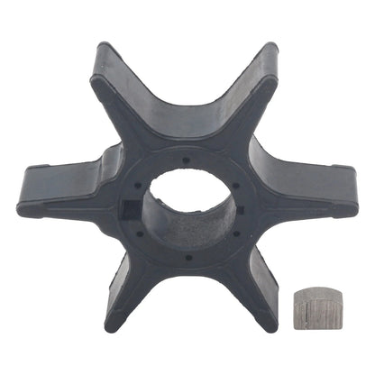 Water Pump Impeller & Key for Suzuki 25 HP 2 Stroke Outboard Engine 17461-94L00