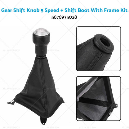 Gear Shift Knob & Boot Frame Kit for Hyundai Tucson (2004–2009)