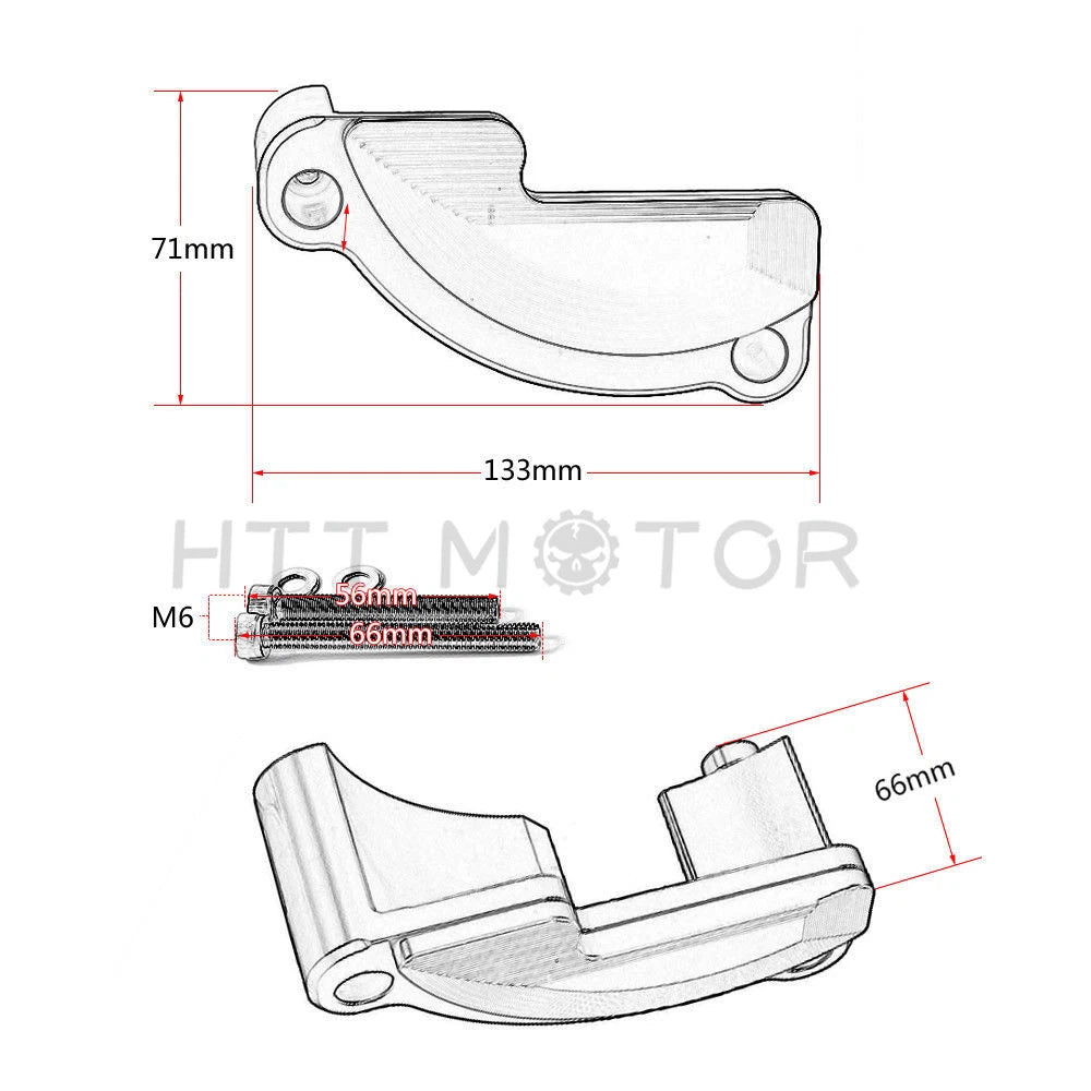 Left Engine Cover Case Slider Guard Protector for KTM 1290 Super Duke R (2014–2023)
