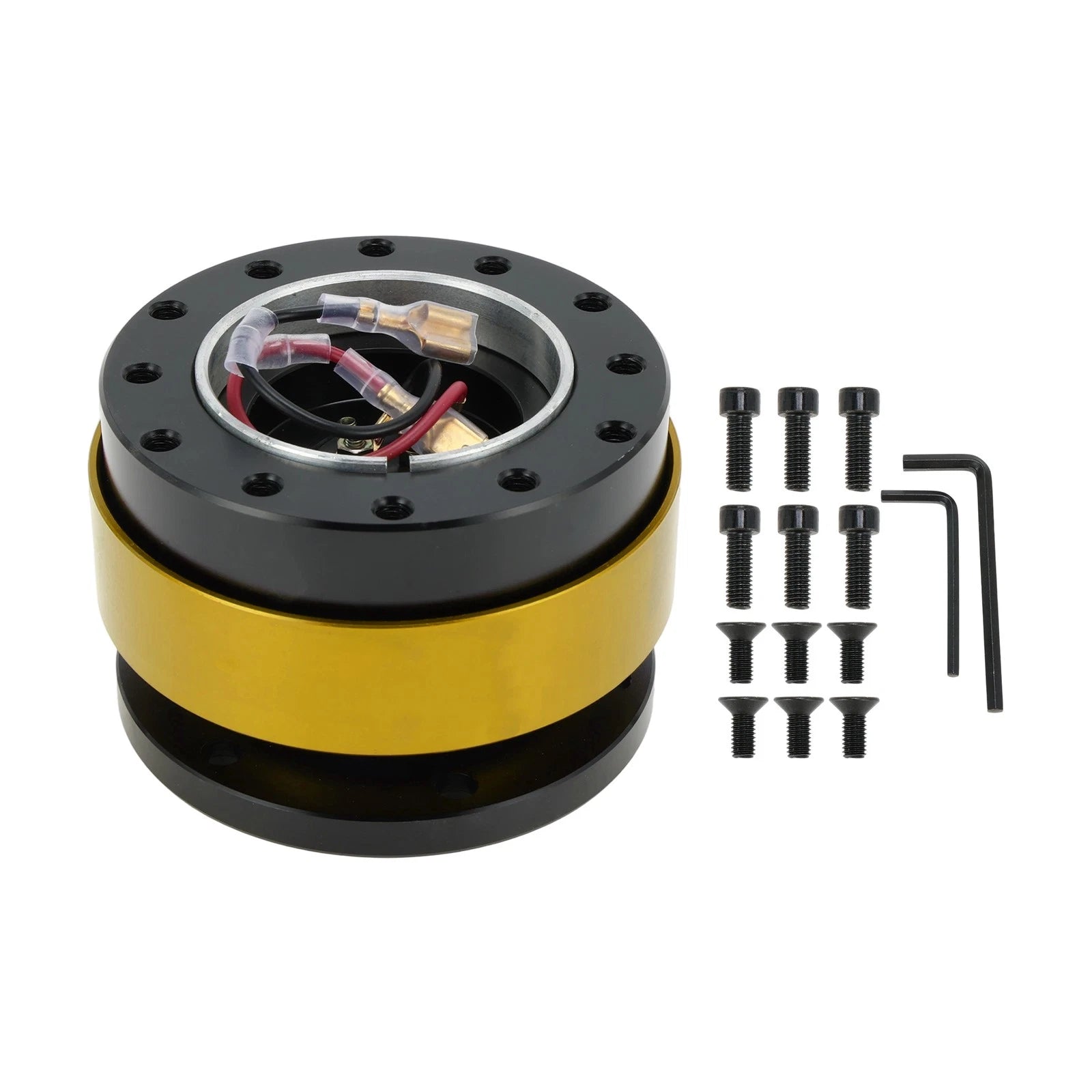Steering Wheel Quick Release Hub Adapter for Universal 12 Hole Wheels