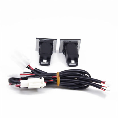USB-A QC3.0 & USB-C PD Fast Charger Socket for Ford Focus MK2 (2005–2009)
