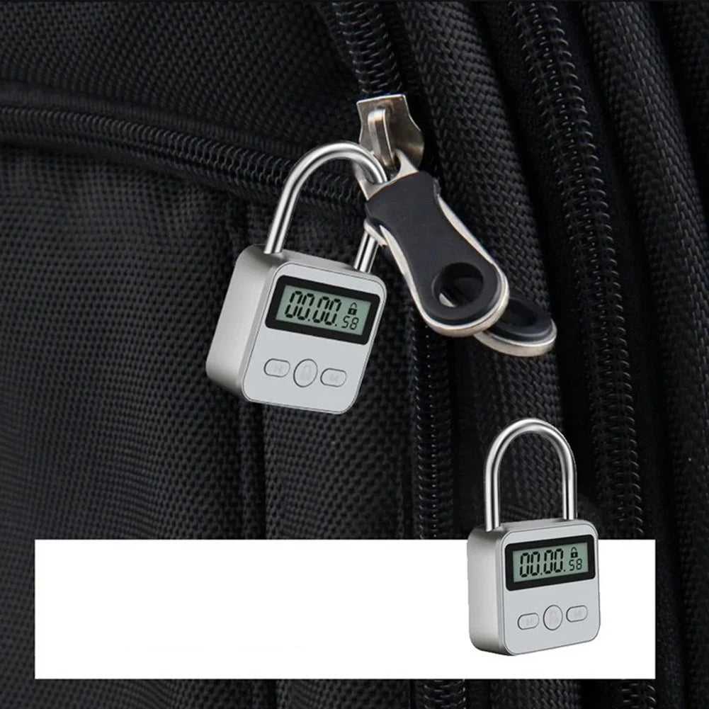 Rechargeable Lock with Customizable Timer Functionality