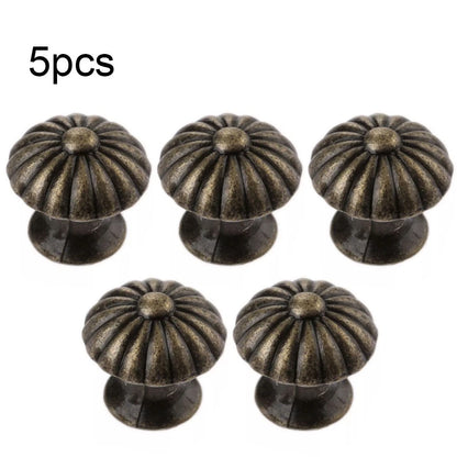 5Pcs Zinc Alloy Vintage Drawer Pull Knob for Cabinet, Jewelry Box