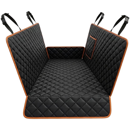 Waterproof Pet Pad for Car Seat 136x135cm Three Layer Cotton