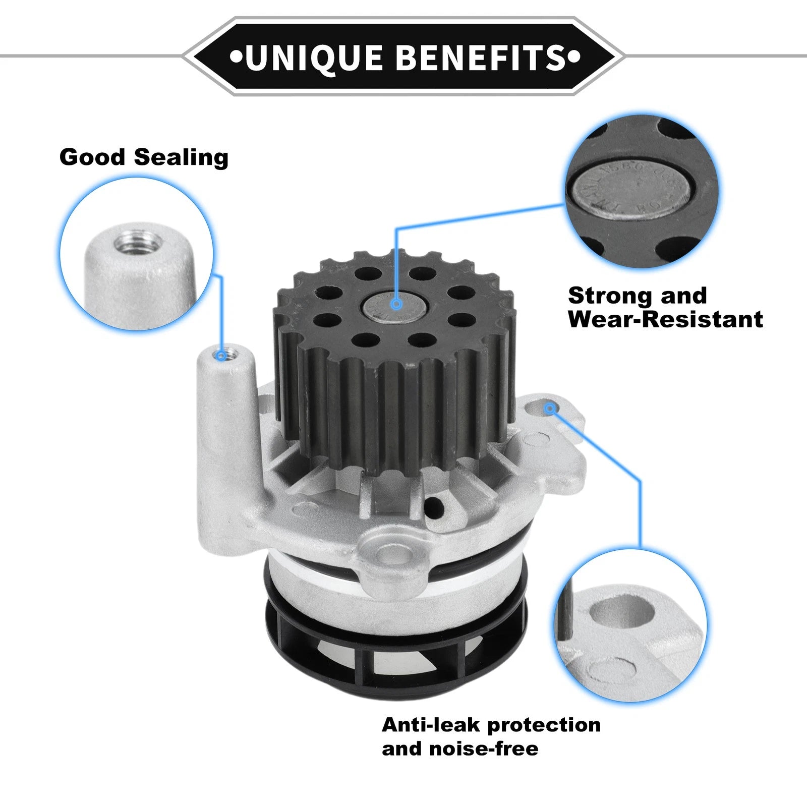 Water Pump Replacement for Volkswagen Passat (2012–2014)