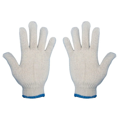 Cotton Gloves for Gardening and Kitchen Use - Anti-slip Design