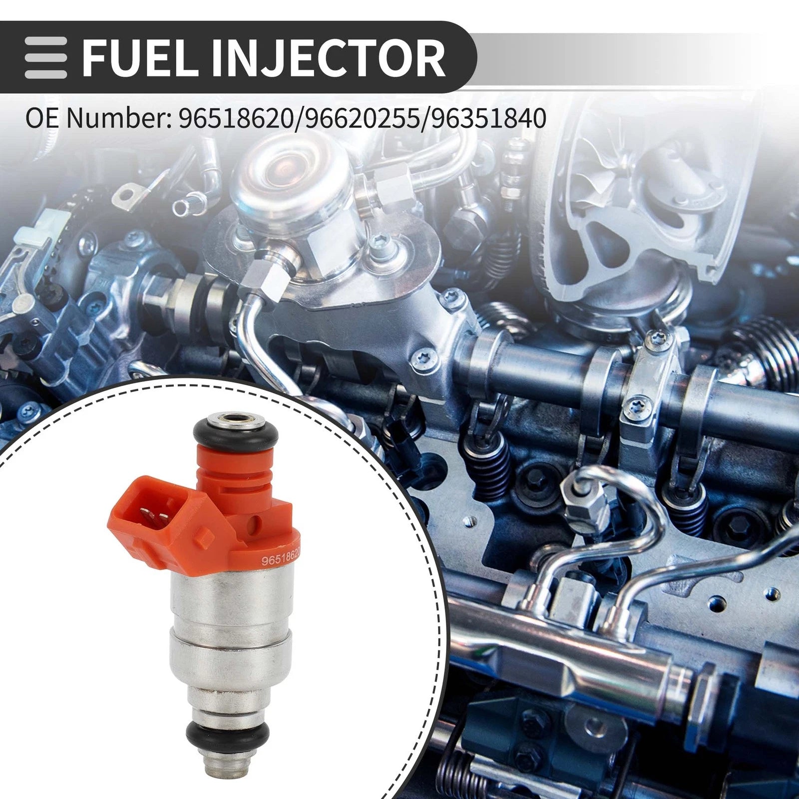 Fuel Injector Replacement for Chevrolet Matiz 2005–2013 0.8L