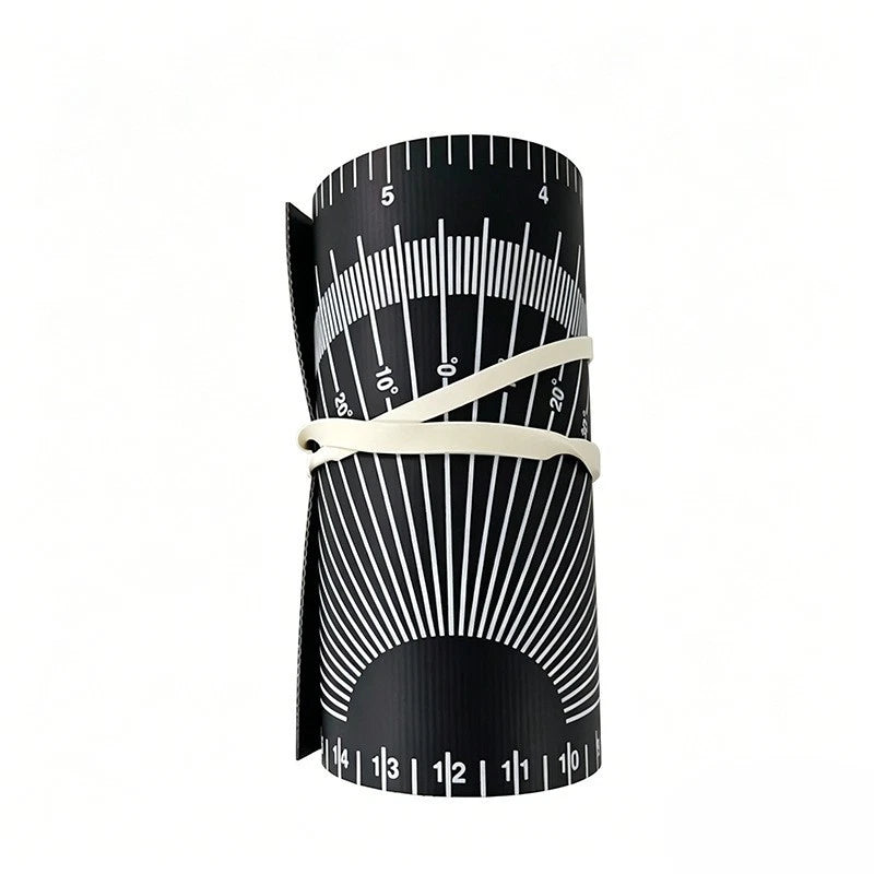 Dual Unit PVC Collar Tape with Inch & Millimeter Scale for Accuracy