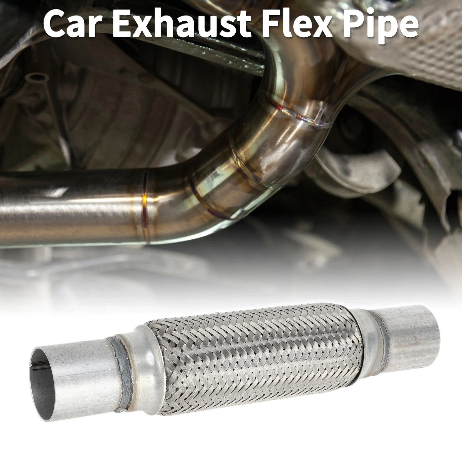 Exhaust Flex Pipe 1.88 Inch OD for Universal Applications (1Pc)