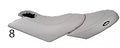 Seat Cover for Seadoo GTX 4-TEC, GTX DI, RXT, GTX Wake (2002–2008) - Gray