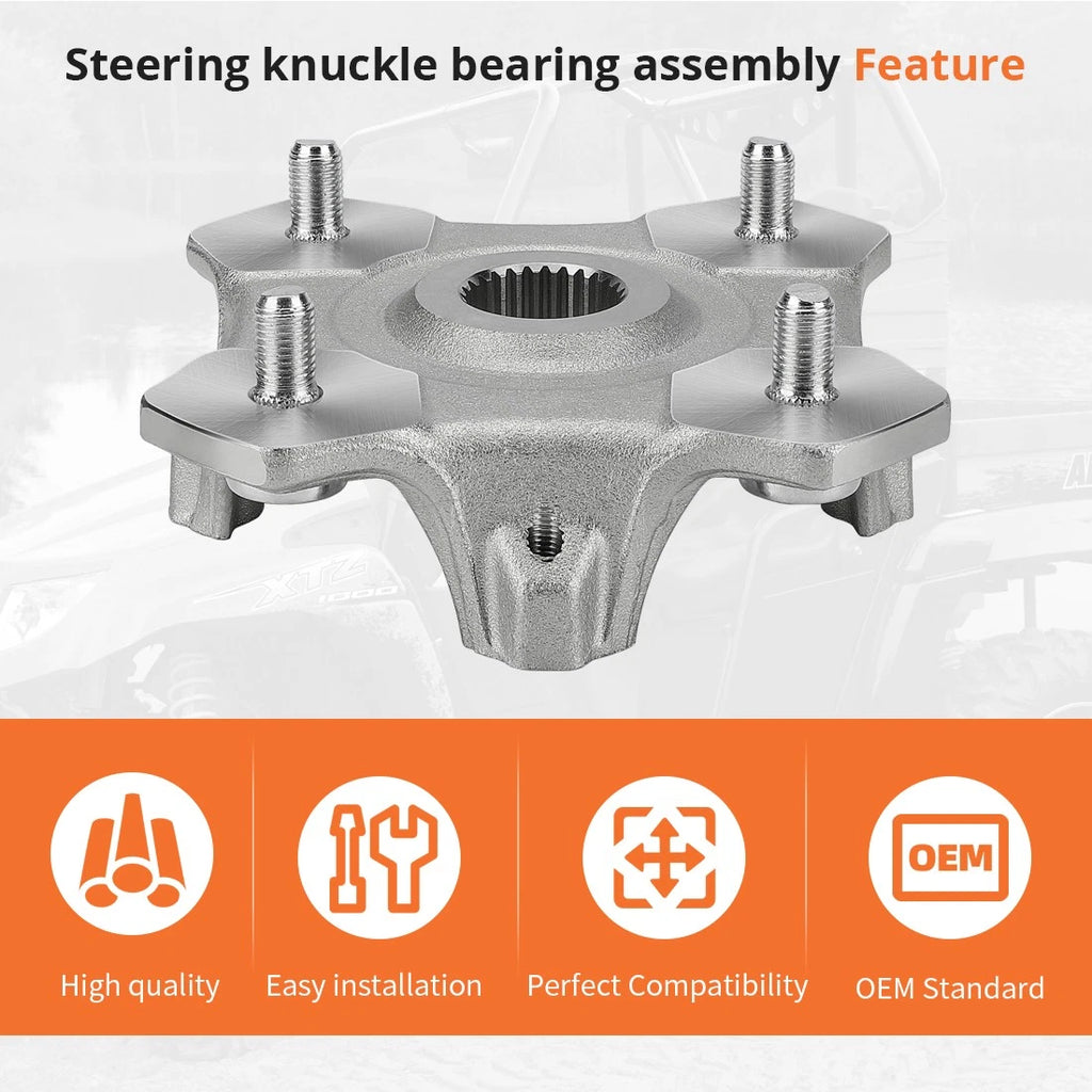 2X Wheel Hub for Arctic Cat Wildcat 1000 (2012–2015) 1502-971 1502-433