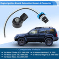 Ignition Knock Detonation Sensor & Connector for Frontier (1999–2004)