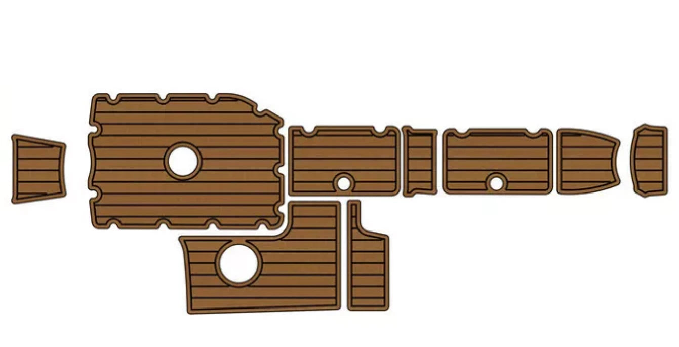 Cockpit Mat for Yamaha AR/SX 210/212 (2006–2011) EVA Teak Floor Pad