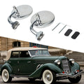 2 Pack Side Mirrors for Classic Cars (11x6.5x11cm)