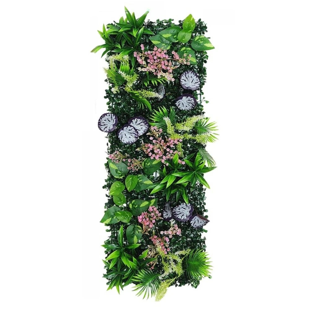 25x75cm Lightweight Artificial Green Wall Panel for Easy Splicing