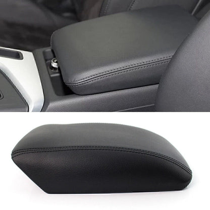 Front Center Console Lid Armrest Case Cover Leather for Audi Q5 (2008–2016)