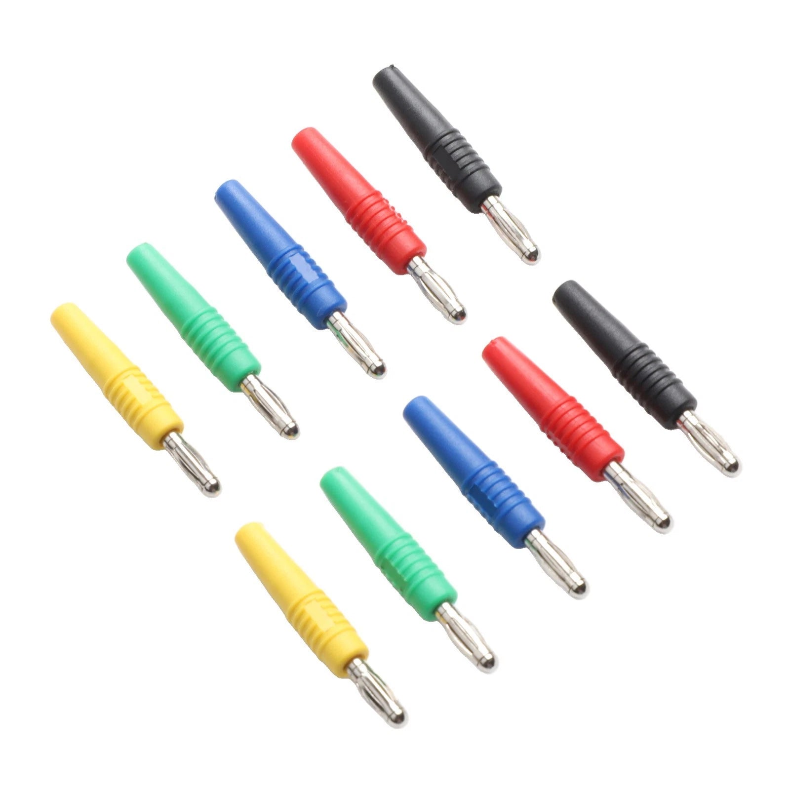 10X Nickel Plated 3MM Banana Connectors for Electronics