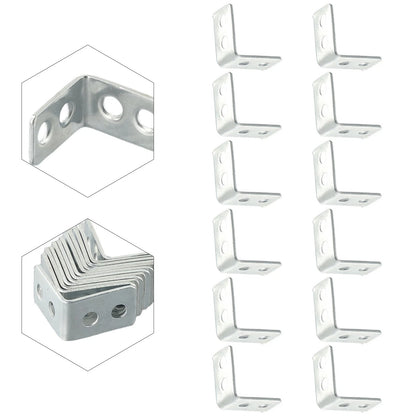 L-Shaped Shelf Bracket for Bookshelf Drawer (152525mm)