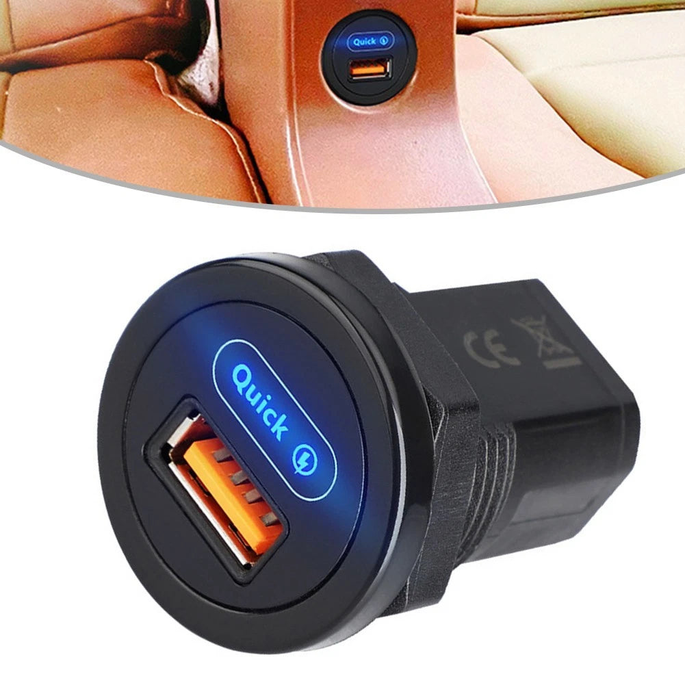 18W USB Vehicle Charger for Wide Compatibility Gadgets