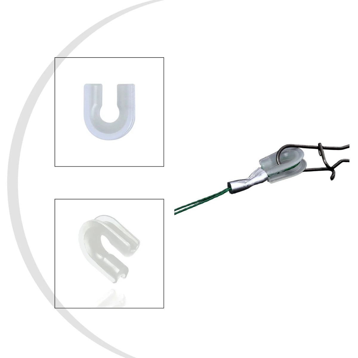 Fishing Tackle Connectors for Enhanced Low-Light Visibility
