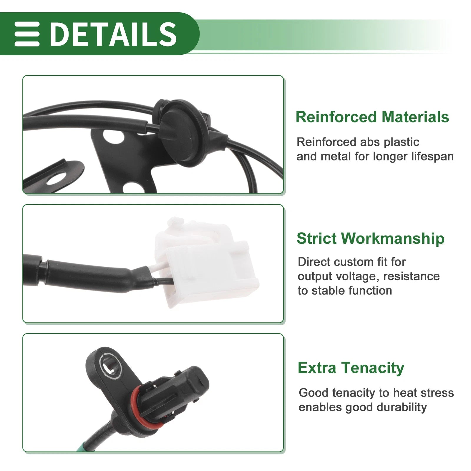 ABS Wheel Speed Sensor Front for Hyundai Azera 2012–2017