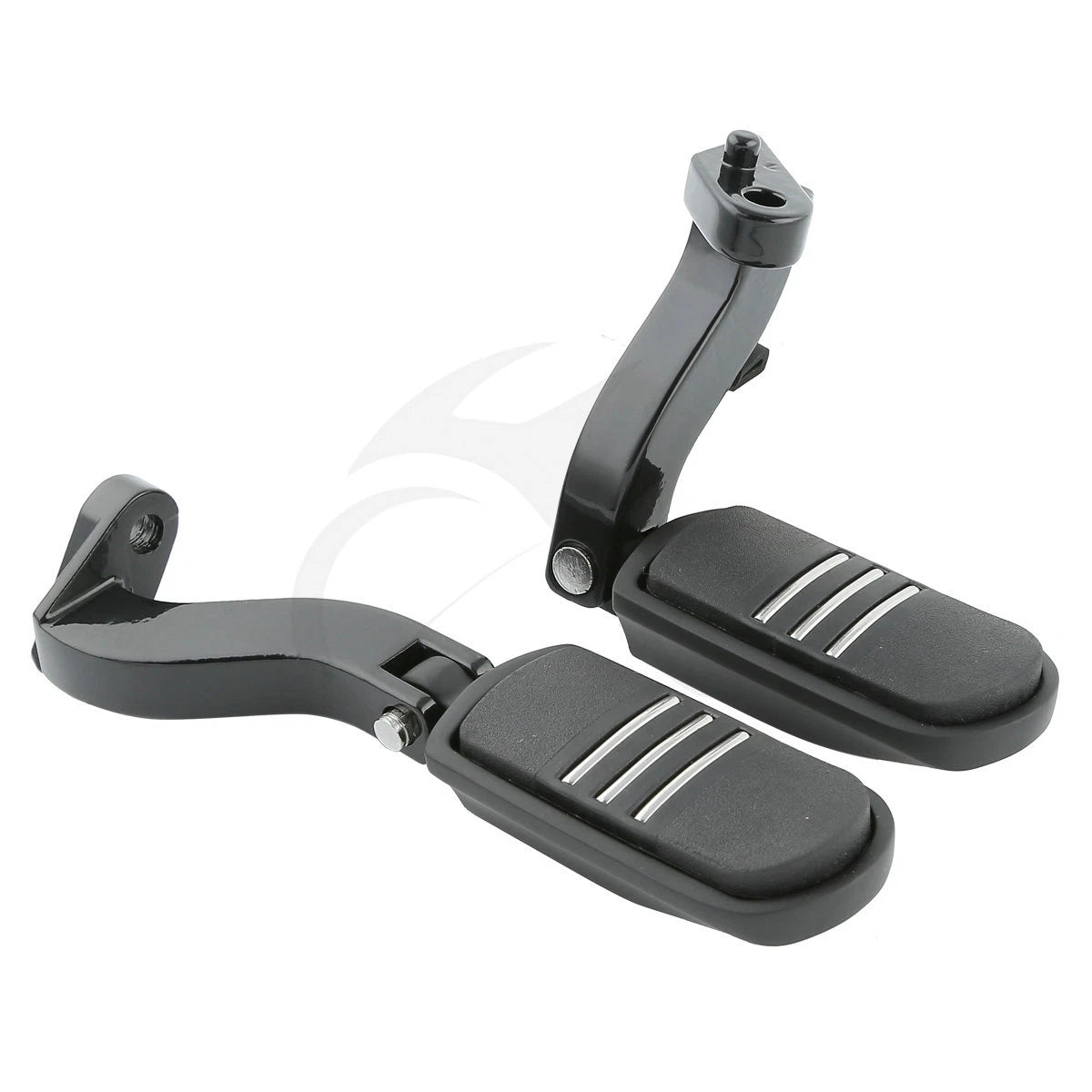 Passenger Foot Pegs Pedals w/ Brackets for Harley Davidson Touring (1993–2025)